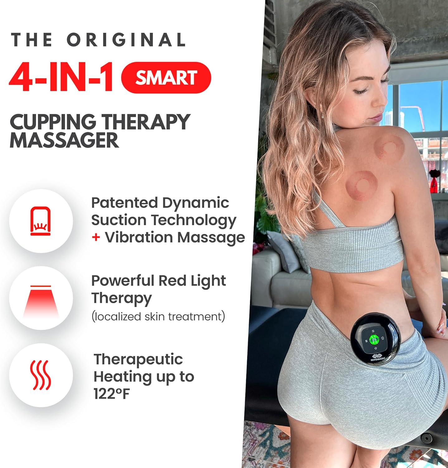 4-in-1 Smart Cupping Therapy Massager